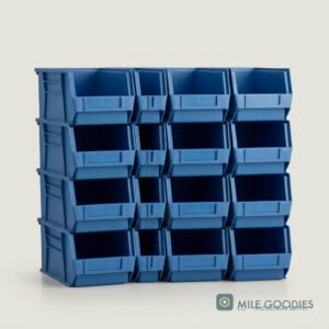 Warehouse Storage Bins — 12 Pack
