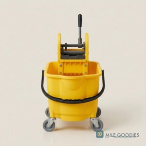 Commercial Mop Bucket with Wringer — 35 qt