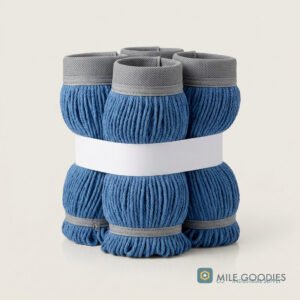 Looped-End Wet Mop Heads — 6 Pack