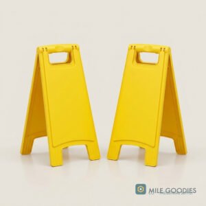 Wet Floor Caution Sign — 2 Pack